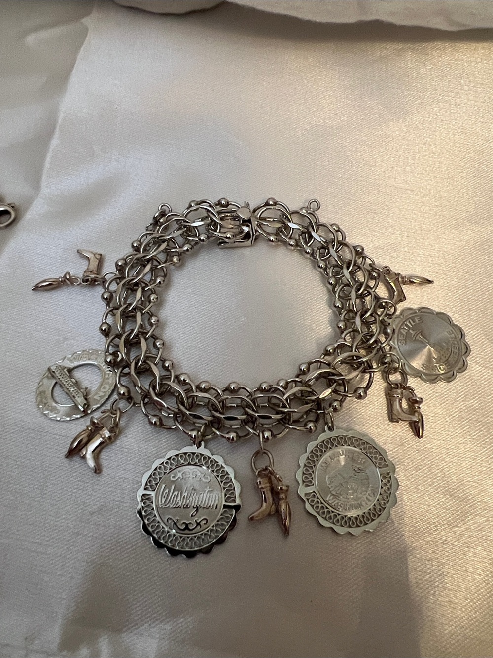 Washington state themed charms